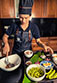 Villa Chada - Chef in action